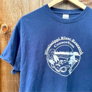 Mississippi River Research Consortium Graphic Unisex T-shirt Size Large